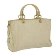 Pre-owned Nylon handbags Prada Vintage , Beige , Dames