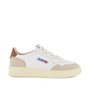 Vintage Witte Leren Sneakers Autry , White , Heren