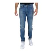 Slim-fit Denim Jeans Roy Roger's , Blue , Heren