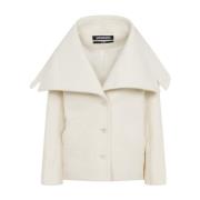 Witte Jassen Aw24 Damesmode Jacquemus , White , Dames