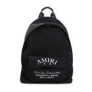 Zwarte Bucket Bag Rugzak Amiri , Black , Heren