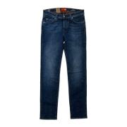 Slim-fit Denim Jeans Roy Roger's , Blue , Heren