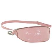 Pre-owned Leather crossbody-bags Balenciaga Vintage , Pink , Dames