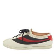 Pre-owned Leather sneakers Gucci Vintage , Multicolor , Heren