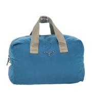 Pre-owned Nylon travel-bags Prada Vintage , Blue , Dames