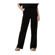 Zwarte Cargo Broek voor Dames Alix The Label , Black , Dames