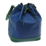 Pre-owned Leather louis-vuitton-bags Louis Vuitton Vintage , Green , D...