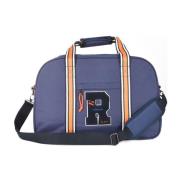 Sporttas van gecoat canvas - 3D-logo Redskins , Blue , Unisex