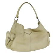 Pre-owned Leather prada-bags Prada Vintage , Beige , Dames