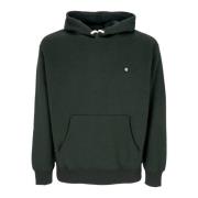 Donkergroene hoodie met kangoeroezak Element , Green , Heren