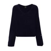 Blauwe Sweater Collectie Pinko , Blue , Dames