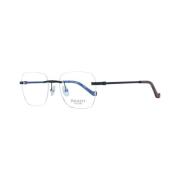 Zwarte Vierkante Metalen Blauwfilter Optische Frames Hackett , Black ,...