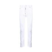 Witte Skinny Jeans Dsquared2 , White , Heren