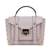 Blush Leren Satchel Handtas Michael Kors , Gray , Dames