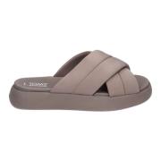 Mallow Crossover Pantoffels Taupe Toms , Beige , Dames