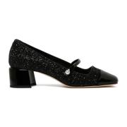 Zwarte hakken schoenen Jimmy Choo , Black , Dames