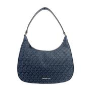 Navy Blauwe Stijlvolle Crossbody Tas Michael Kors , Blue , Dames