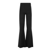 Wijde Broek voor een Stijlvolle Look Essentiel Antwerp , Black , Dames