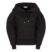 Katoenen hoodie met ballonmouwen Nina Ricci , Black , Dames