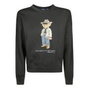 Beer Crewneck Sweatshirt Ralph Lauren , Black , Dames