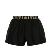 Zwarte zwemkleding Aw24 Versace , Black , Heren