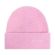 Wollen muts Ganni , Pink , Dames