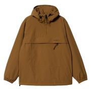 Windjack hoodie Carhartt Wip , Brown , Heren