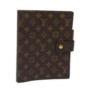 Pre-owned Canvas home-office Louis Vuitton Vintage , Brown , Dames