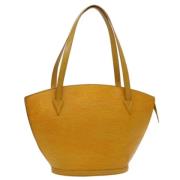 Pre-owned Leather louis-vuitton-bags Louis Vuitton Vintage , Yellow , ...