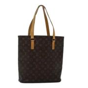 Pre-owned Canvas totes Louis Vuitton Vintage , Brown , Dames