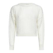 Chic Sweater Selection Alysi , White , Dames