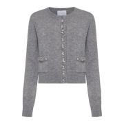 Lichtgrijze Sweater Collectie Kaos , Gray , Dames