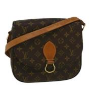 Pre-owned Canvas louis-vuitton-bags Louis Vuitton Vintage , Brown , Da...