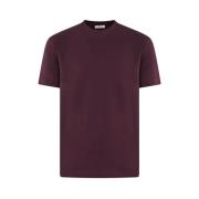 Interlock Supima T-Shirt Rood Valenza , Purple , Heren