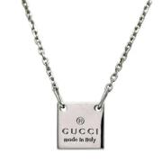 Pre-owned Silver necklaces Gucci Vintage , Gray , Dames