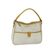 Pre-owned Canvas gucci-bags Gucci Vintage , White , Dames