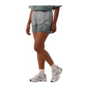 Gebreide Gesprayde Sweat Shorts Alix The Label , Gray , Dames