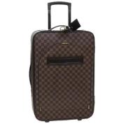 Pre-owned Canvas travel-bags Louis Vuitton Vintage , Brown , Dames