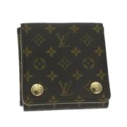 Pre-owned Canvas pouches Louis Vuitton Vintage , Brown , Dames