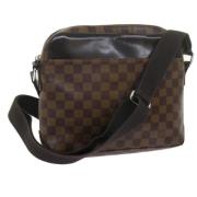 Pre-owned Canvas shoulder-bags Louis Vuitton Vintage , Brown , Dames