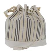 Pre-owned Canvas totes Burberry Vintage , White , Dames