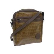 Pre-owned Canvas fendi-bags Fendi Vintage , Brown , Dames