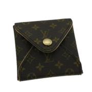 Pre-owned Canvas pouches Louis Vuitton Vintage , Brown , Dames