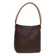 Pre-owned Canvas louis-vuitton-bags Louis Vuitton Vintage , Brown , Da...