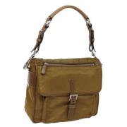 Pre-owned Nylon prada-bags Prada Vintage , Brown , Dames