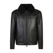 Zwarte Parka Jas voor Mannen Calvin Klein , Black , Heren