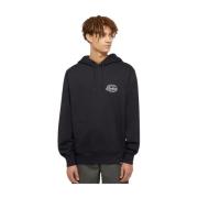 Globe Hoodie Dickies , Black , Heren