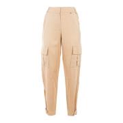 Cargo Broek Bruin Outlet Prijs Liu Jo , Brown , Dames