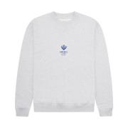 Globe Crew Sweatshirt Woodbird , Gray , Heren