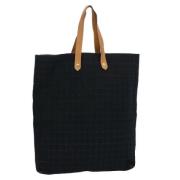 Pre-owned Canvas totes Hermès Vintage , Black , Dames